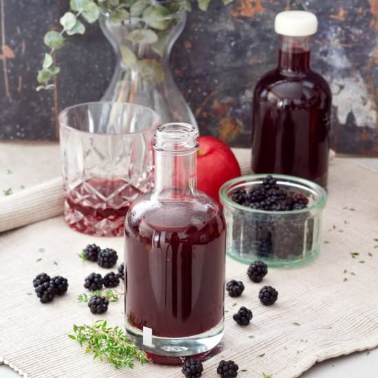 Homemade Blackberry Vinegar - Recipe photo by joskitchenlarder