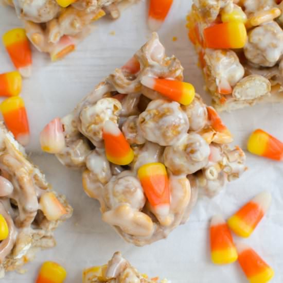 Caramel Corn Treats - Recipe photo by fakeginger