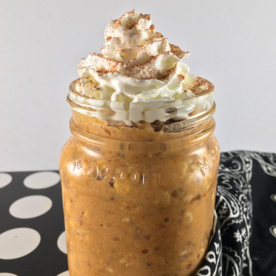 Pumpkin Spice Latte Overnight Oats - Recipe photo by summeryule.com
