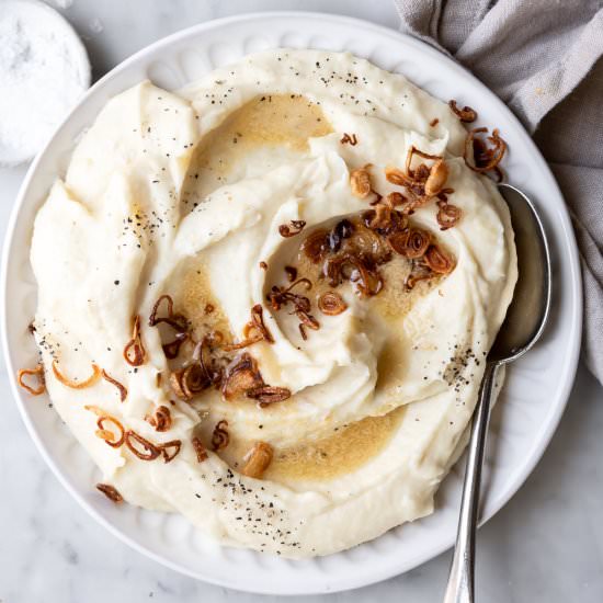 parsnip puree with brown butter - Recipe photo by withspice