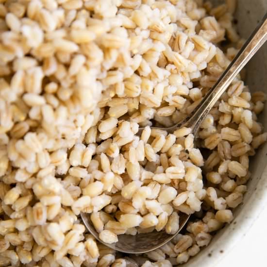 Pearl Barley - Recipe photo by theforkedspoon