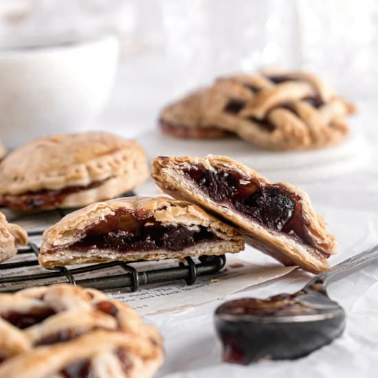 Mini Strawberry Hand Pies - Recipe photo by Shambhavi-ThatBakeBlog