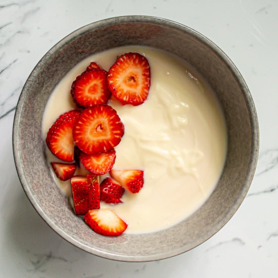 Vegan Soy Yogurt (Without Starter) - Recipe photo by simplyfreshfoodie