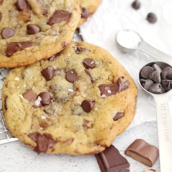 Toffee Chocolate Chip Cookies - Recipe photo by Ereese