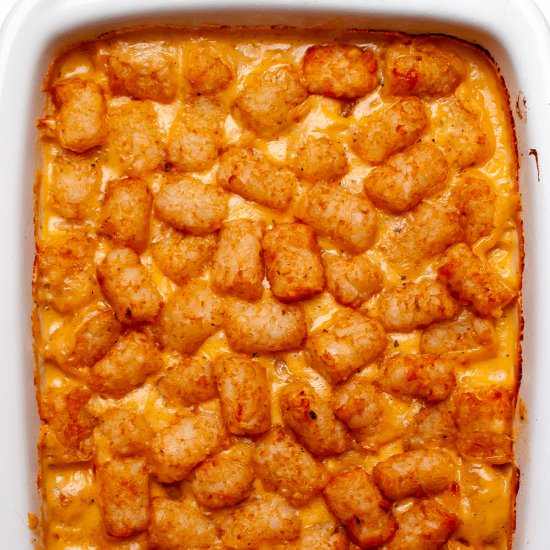 Chicken Tater Tot Casserole - Recipe photo by KeyToMyLime