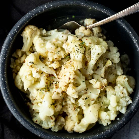 Instant Pot Cauliflower - Recipe photo by Went Here 8 This