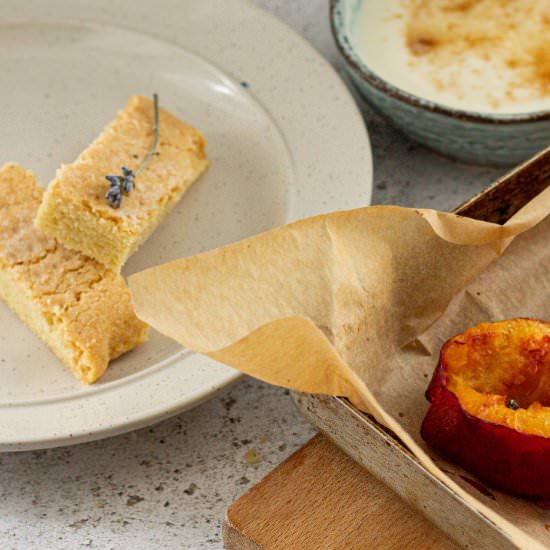 How to make Vegan Shortbread - Recipe photo by sweeterthanoats