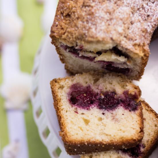 Blackberry Streusel Coffee Cake - Recipe photo by endgredients