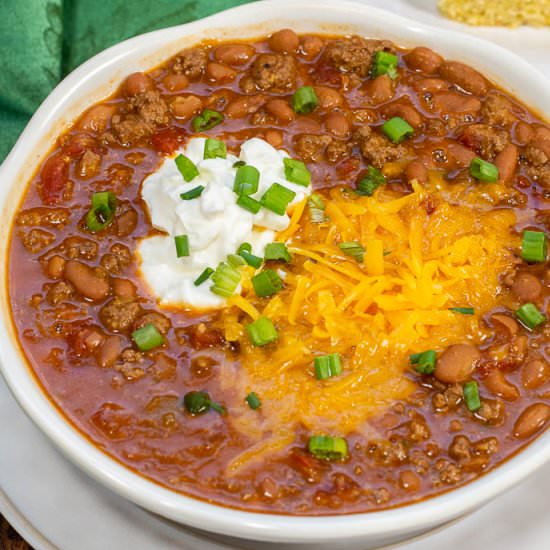 Instant Pot Chili - Recipe photo by Flavor Mosaic