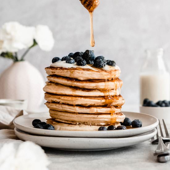 Protein Pancakes (Without Banana) - Recipe photo by wholefoodsoulfood_kitchen