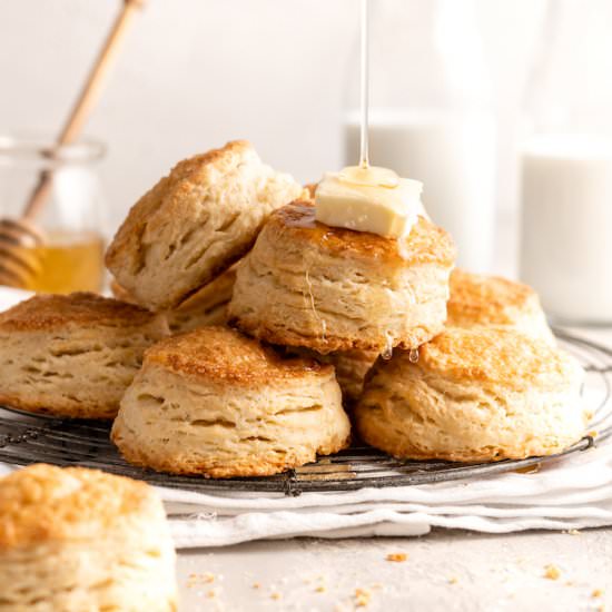 Flaky Biscuits - Recipe photo by grandbabycakes