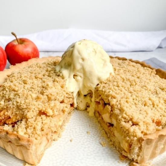 Gluten free Apple crumble pie - Recipe photo by Gluten free tranquility