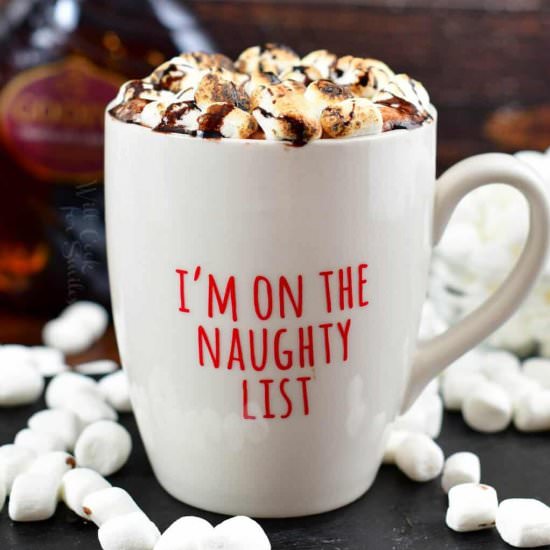 Spiked Hot Chocolate - Recipe photo by WillCookForSmiles