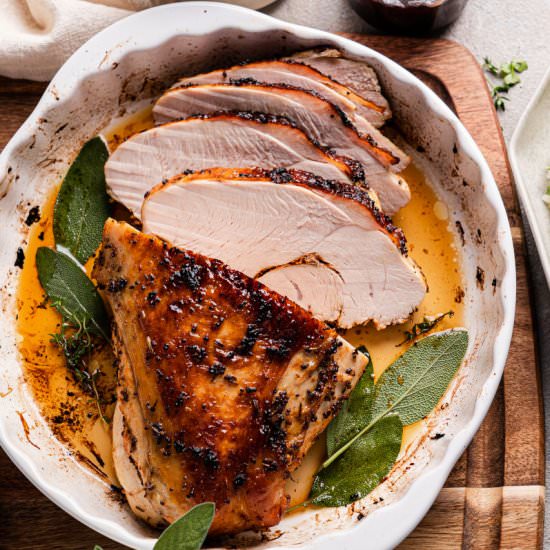 Roasted Turkey Breast - Recipe photo by Tina FitDiary