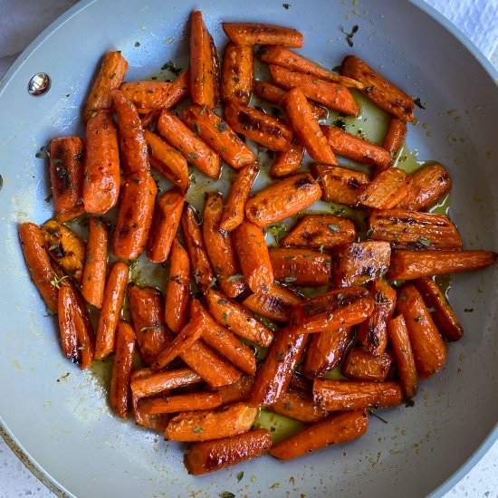 Honey Roasted Carrots - Recipe photo by Small Town Woman