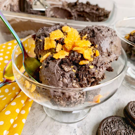 No Churn Oreo Ice Cream - Recipe photo by Theyummymuffin
