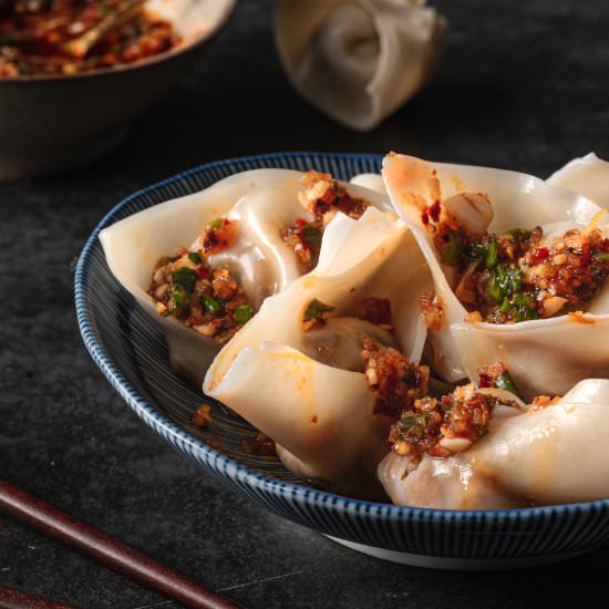 Vegan Beef Wontons - Recipe photo by Liv Vegan Strong