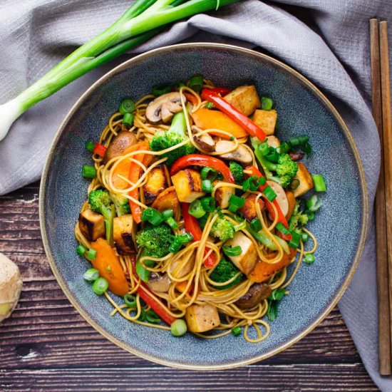 Stir Fried Tofu with Vegetables - Recipe photo by Cook Homey