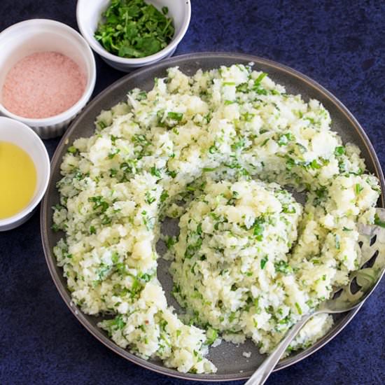 Cilantro Lime Cauliflower Rice - Recipe photo by healingtomato