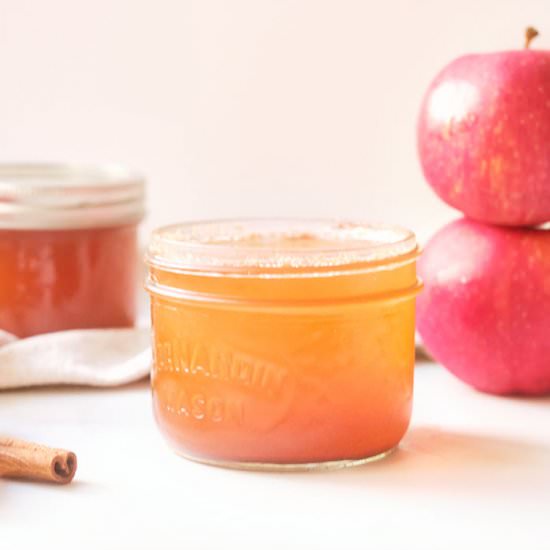 Apple Cider Jelly Recipe Low Sugar - Recipe photo by Everything Pretty