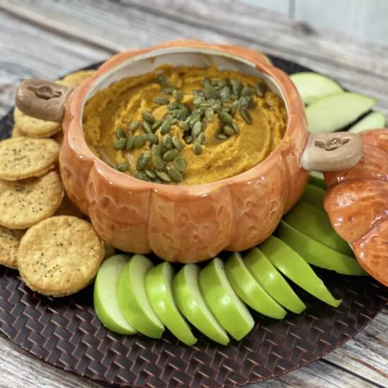 Pumpkin Hummus - Recipe photo by VictoryPublishing