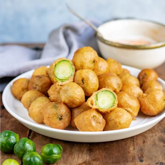 Deep Fried Brussels Sprouts - Recipe photo by yousaypotatoes