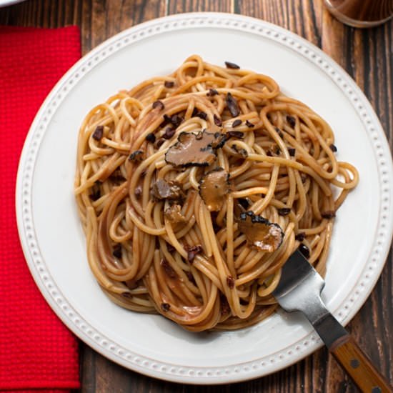 Chocolate Milk Spaghetti - Recipe photo by BitterSweet