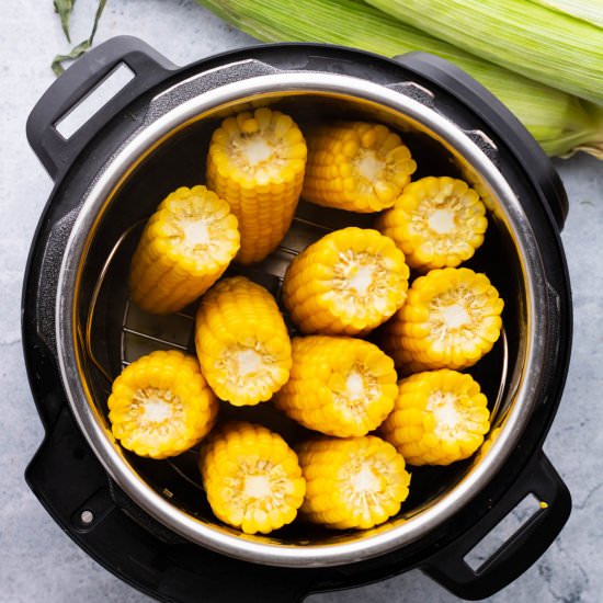 Perfect Instant Pot Corn on the Cob - Recipe photo by dishnthekitchen
