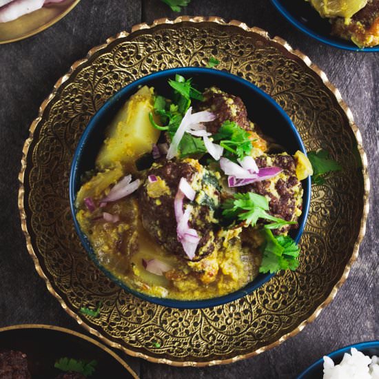 Hyderabadi Kufta Ka Salan - Recipe photo by Poet and Flower
