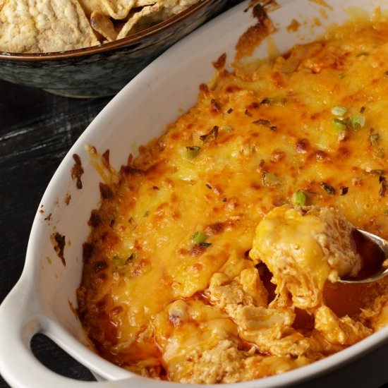 Buffalo Chicken Dip - Recipe photo by Barbara Curry