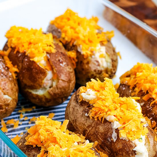 Twice Baked Potatoes - Recipe photo by FoodFolksandFun