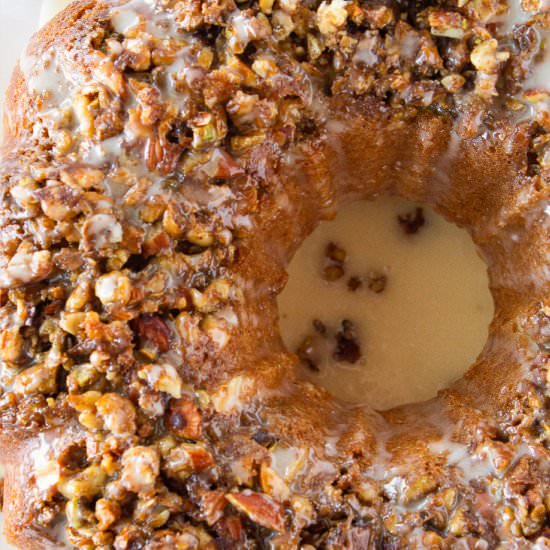 Baklava Bundt Cake - Recipe photo by practicallyhomemade