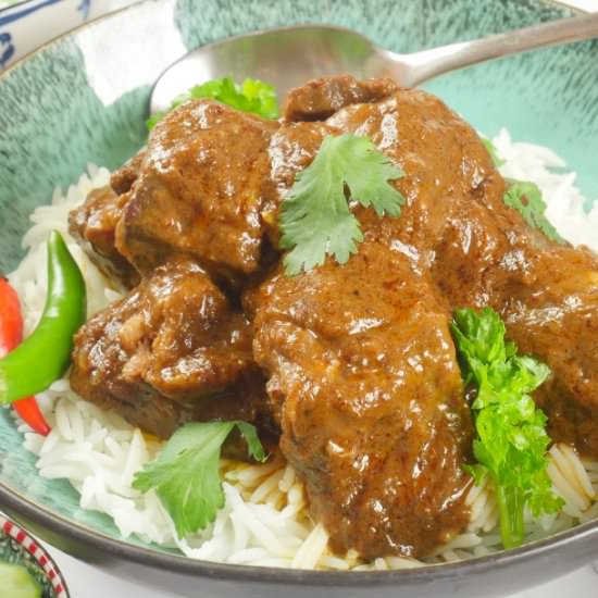 Easy Rich Goan Red Beef Curry - Recipe photo by MyIndianStove