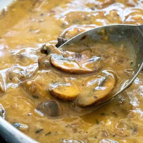 Mushroom Gravy - Recipe photo by Jessica Gavin
