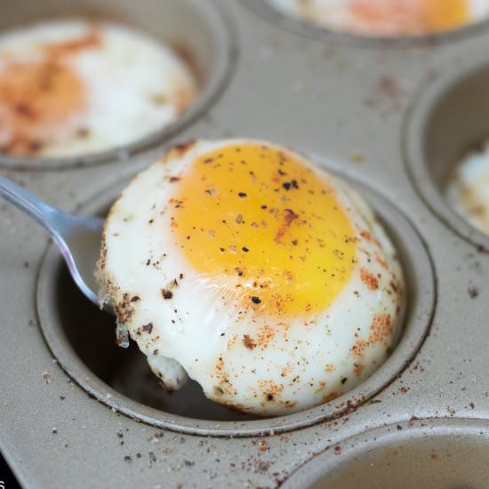 Baked Eggs - Recipe photo by LifesLittleSweets