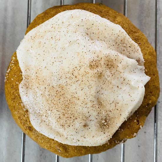 Soft Pumpkin Spice Cookies - Recipe photo by amycaseycooks