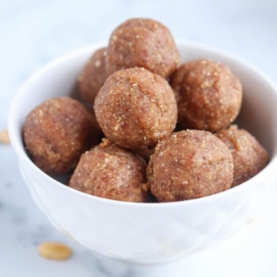 Peanut Butter Bliss Balls - Recipe photo by whollytasteful