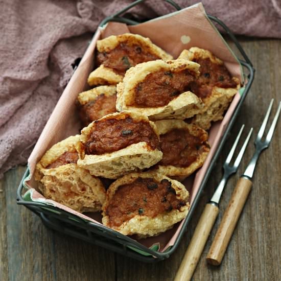 Crispy Tofu Puffs - Recipe photo by Anncoo