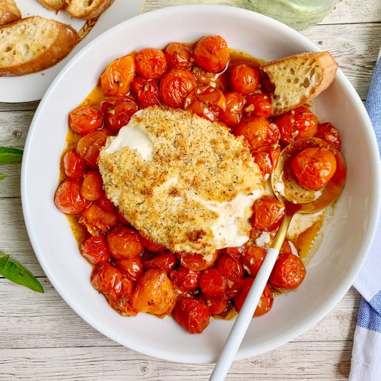 Air Fried Burrata - Recipe photo by Theyummymuffin