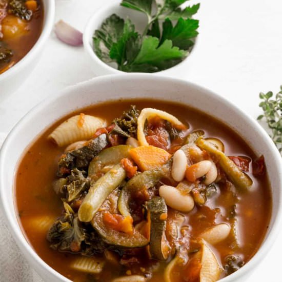 Italian Minestrone Soup Recipe. - Recipe photo by Lemonsforlulu