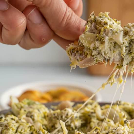broccoli cheese dip - Recipe photo by Lemonsforlulu