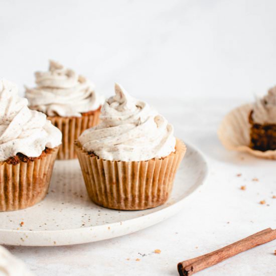 Spiced Apple Cupcakes - Recipe photo by healmedelicious