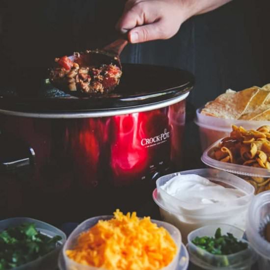 Slow Cooker Chili Bar - Recipe photo by Sweetphi