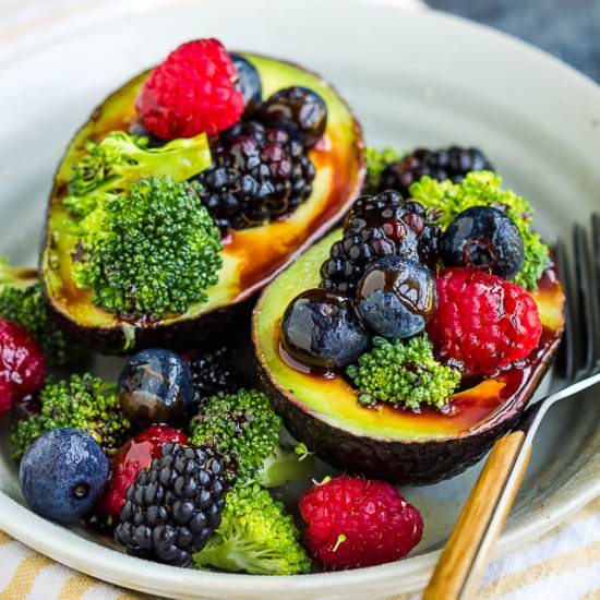 Brain Healthy Stuffed Avocado Salad - Recipe photo by CallMePMc