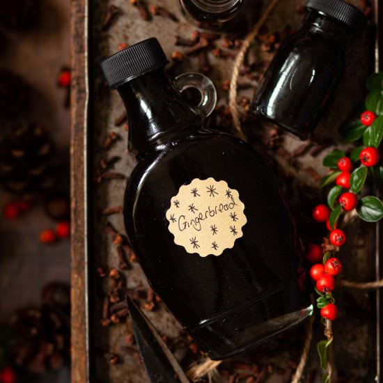 Gingerbread Latte Syrup - Recipe photo by littlesugarsnaps