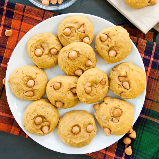 Pumpkin Butterscotch Cookies - Recipe photo by browniebites