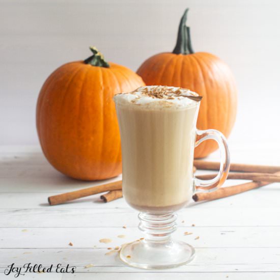 Keto Pumpkin Spice Latte - Recipe photo by Joy Filled Eats