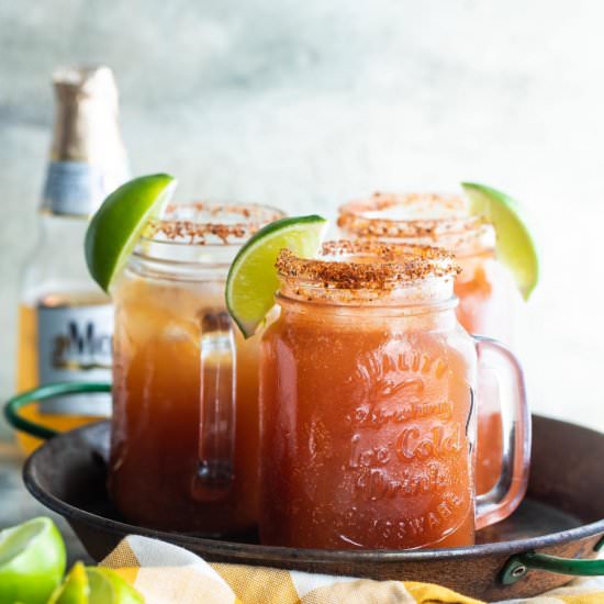 Michelada - Recipe photo by culinaryhill