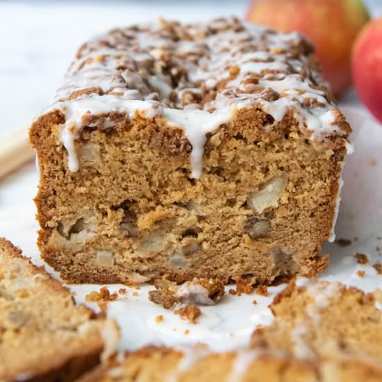 Gluten-Free Apple Bread - Recipe photo by MamaGourmand