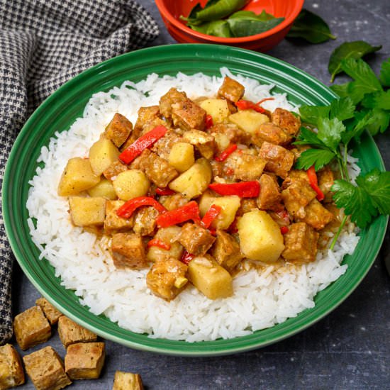 Vegan Malaysian Curry - Recipe photo by vegancocotte